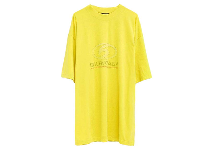 Tričko Balenciaga Surfer T-shirt Žltá | 764235 TPVM3