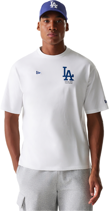 Tričko New Era MLB Los Angeles Dodgers Graphic Oversized T-Shirt Biela | 60667851-60667851, 0