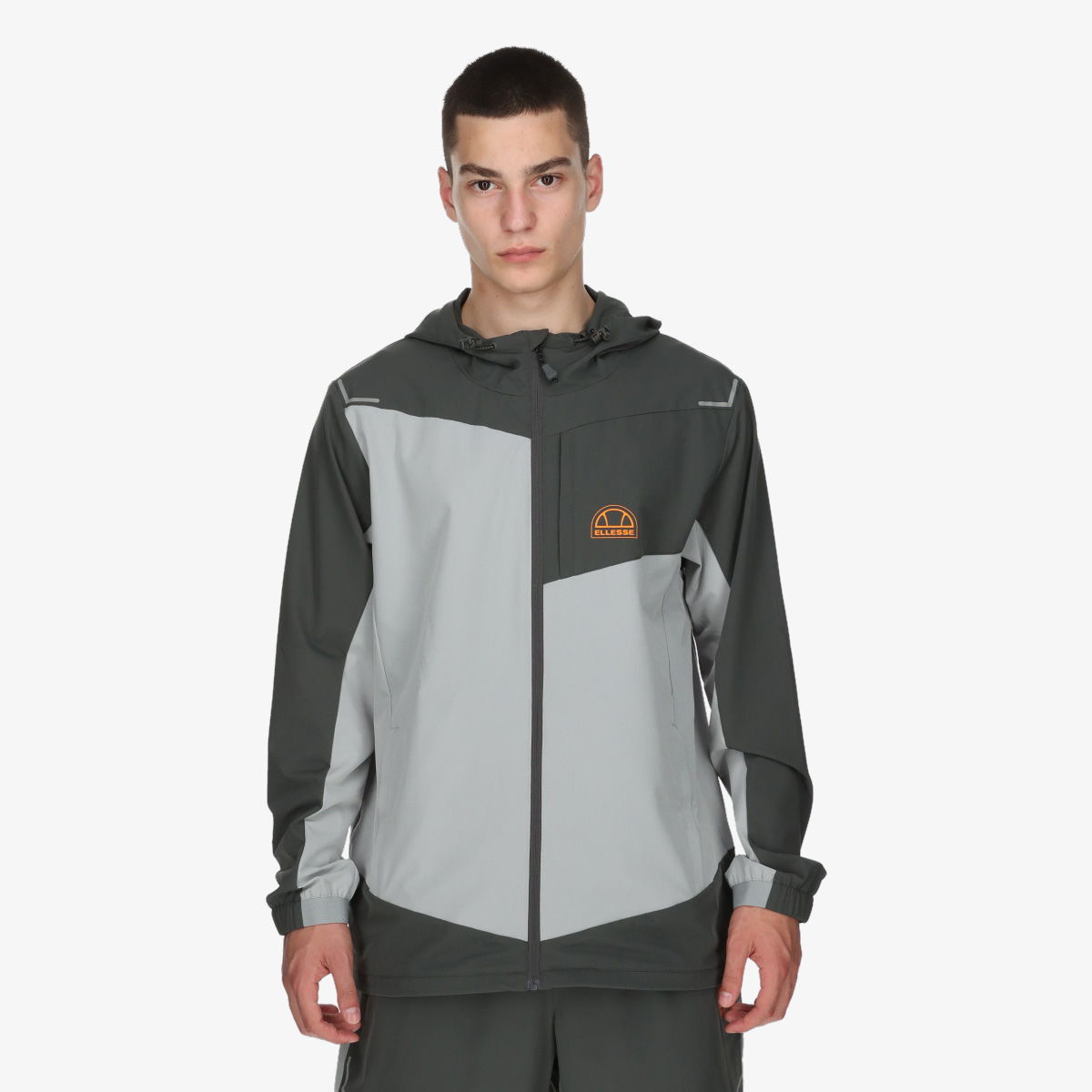 Mikina Ellesse Ellesse Men's Full Zip Hooded Jacket Šedá | ELA253M671-03, 0