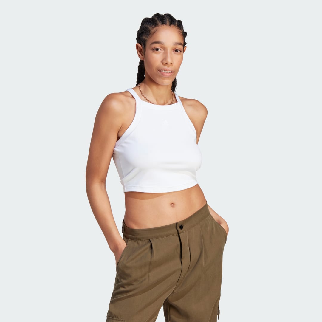 Crop Top adidas Originals City Break Biela | IR9090, 1