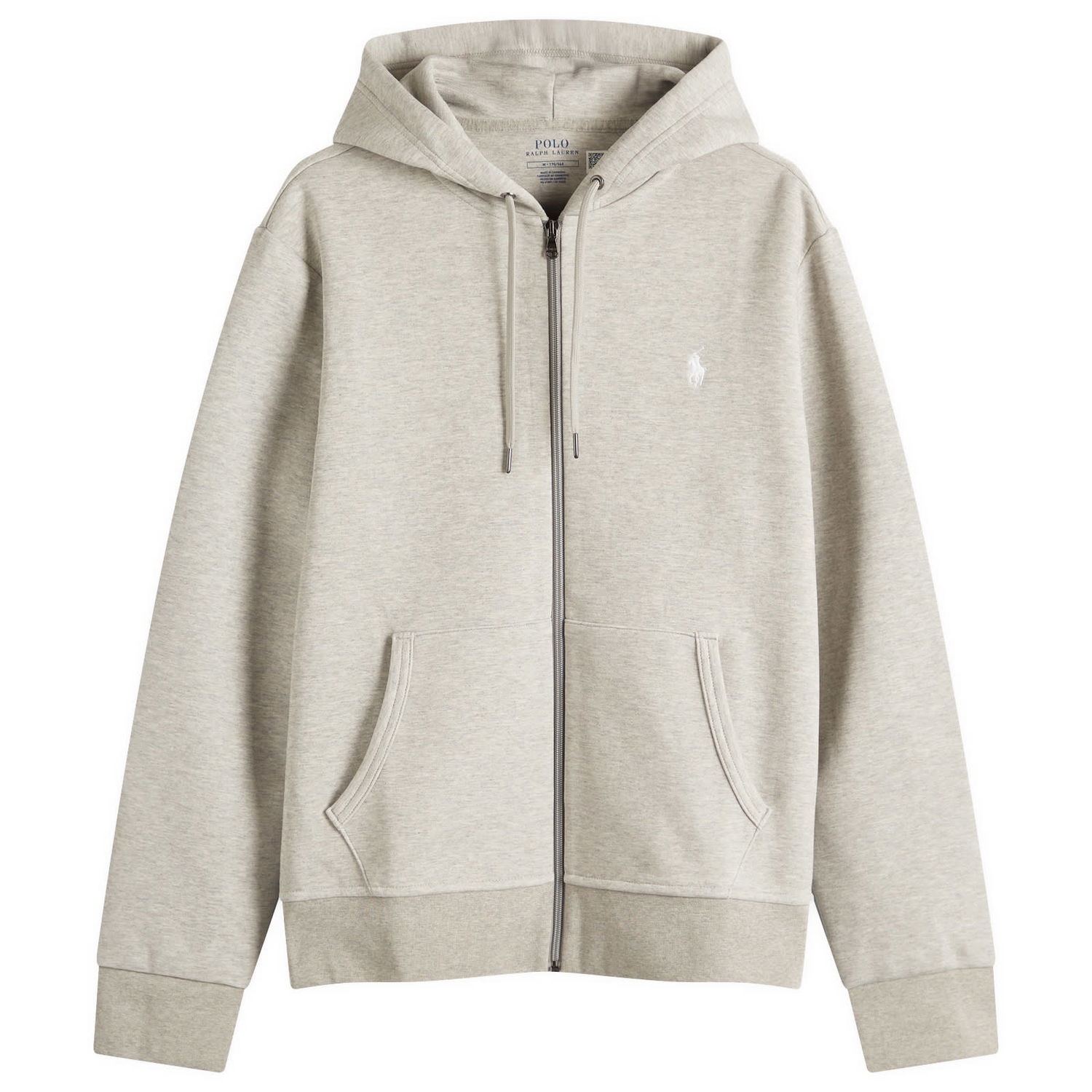 Mikina Polo by Ralph Lauren Ralph Lauren Double Knit Zip Hoodie Šedá | 710881517060, 0
