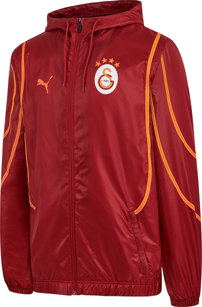Bunda Puma Galatasaray SK Prematch Jacket 2024/25 Červená | 779694-01