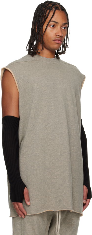 Tričko Rick Owens Rick Owens DRKSHDW Concordians Sleeveless Tarp T-shirt Šedá | DU02E7158 FGM, 1