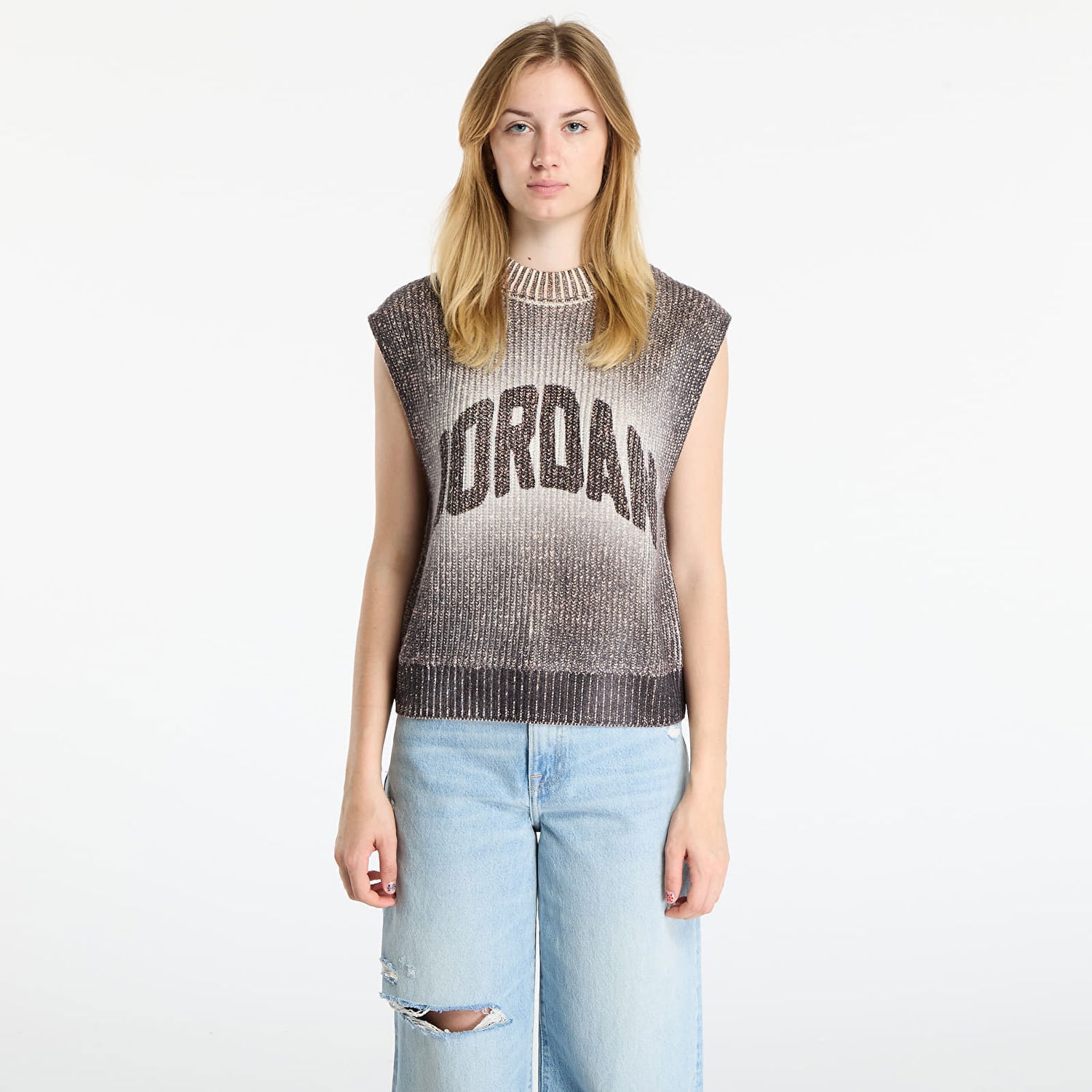 Vesta Jordan Jordan Flight Graphic Knit Vest Rôznofarebný | HQ9190-045, 0