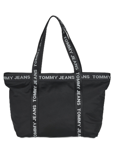 Tote bag Tommy Hilfiger Shopper Bag Čierna | AW0AW15414-BDS