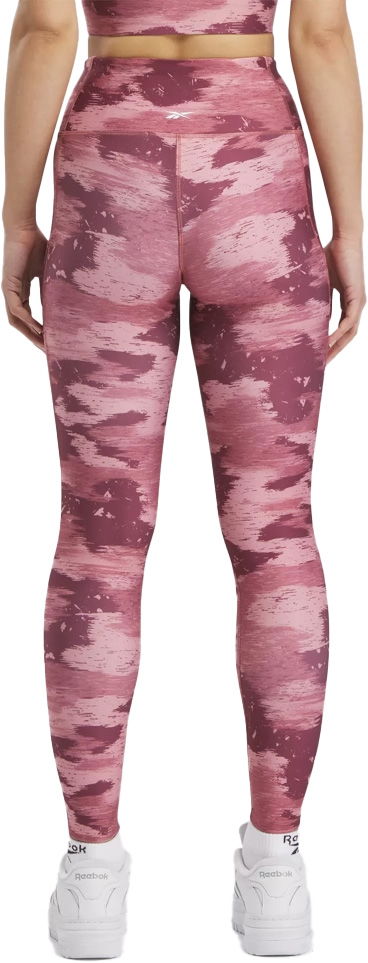 Legíny Reebok ID TRAIN CAMO TIGHT LEGGINGS Ružová | 100035803, 1