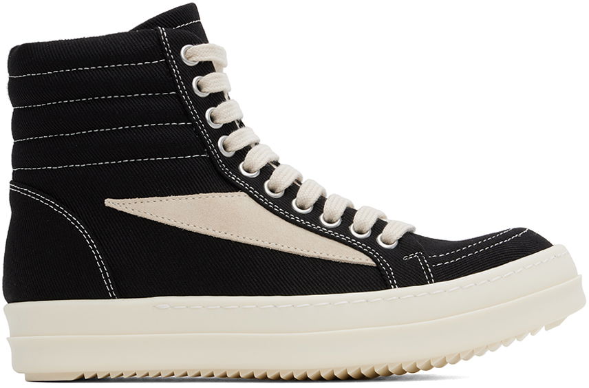 Tenisky a topánky Rick Owens DRKSHDW Porterville High Vintage Sneaks Čierna | DS02D2810 DOLVS, 0