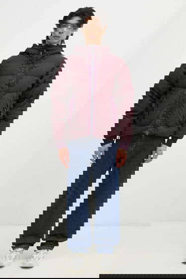 Prešívaná bunda C.P. Company Outerwear Bi-Tm Hooded Puffer Jacket Vínová | 17CMOW266A110185G, 6