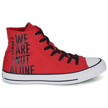 Tenisky a topánky Converse CHUCK TAYLOR ALL STAR WE ARE NOT ALONE  HI W Červená | 165467C, 1