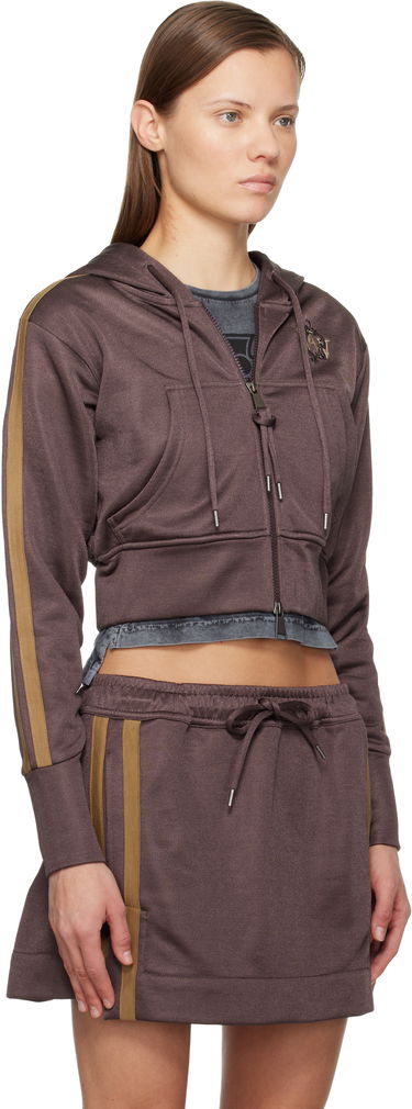 Mikina Vivienne Westwood Striped Leo Hoodie Hnedá | 1I010015-J00A2-, 1