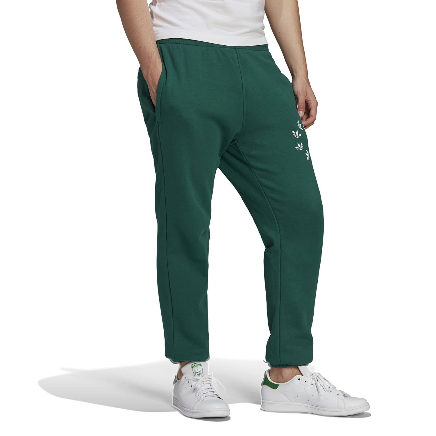 Tepláky adidas Performance Adicolor Spinner Sweat Pants Zelené | HC4494, 1