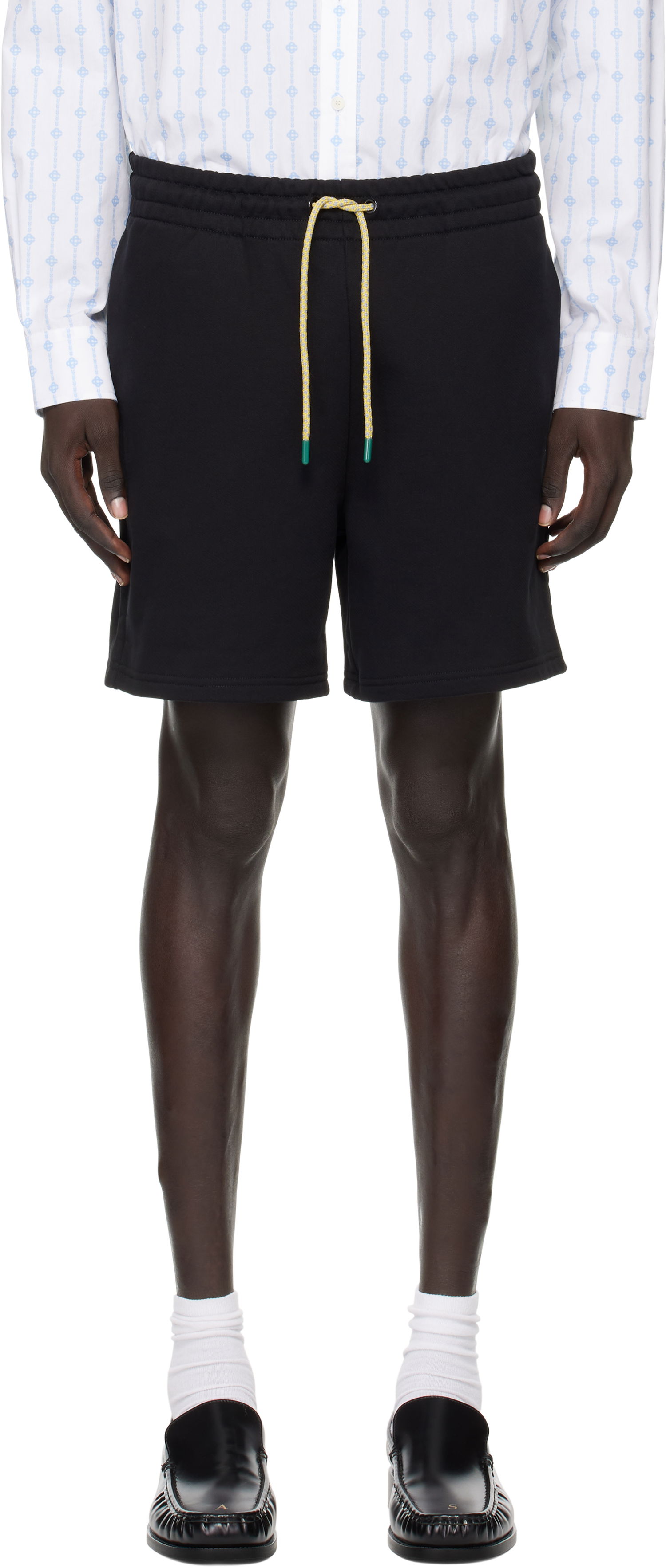 Šortky Casablanca Casablanca Montagne Sweat Shorts Čierna | MPF25-JTR-279-01, 0