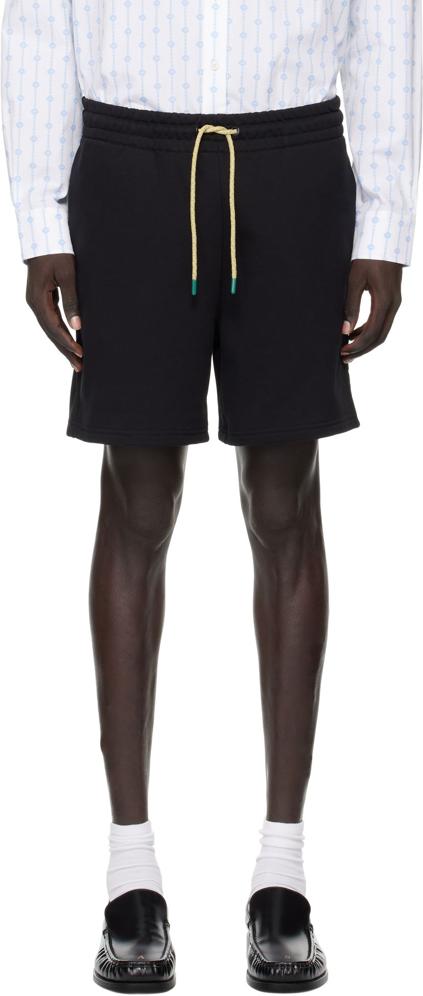 Šortky Casablanca Casablanca Montagne Sweat Shorts Čierna | MPF25-JTR-279-01