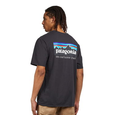 Tričko Patagonia P-6 Mission Organic Čierna | 37529-INBK, 2