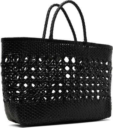 Tote bag OSOI Biscuit Woven Tote with Bow Details Čierna | 25SB06005001, 2
