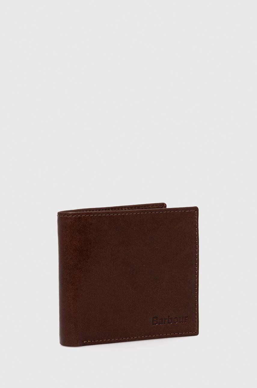 Peňaženka Barbour Leather Wallet Hnedá | MLG0002, 1