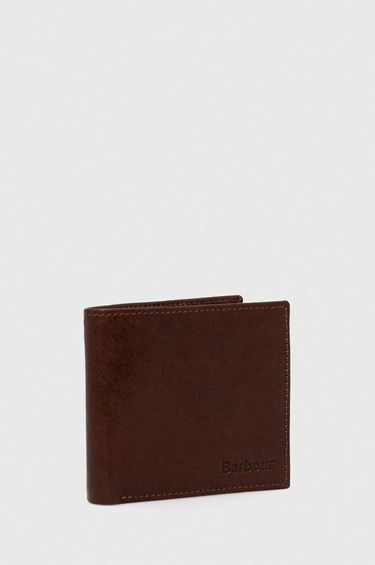 Peňaženka Barbour Leather Wallet Hnedá | MLG0002, 1
