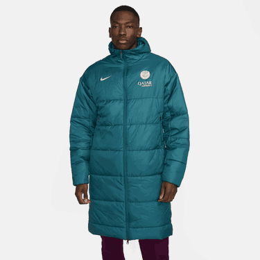 Prešívaná bunda Nike Academy Pro Therma-FIT Long Padded Soccer Jacket Modrá | FQ0155-382, 0