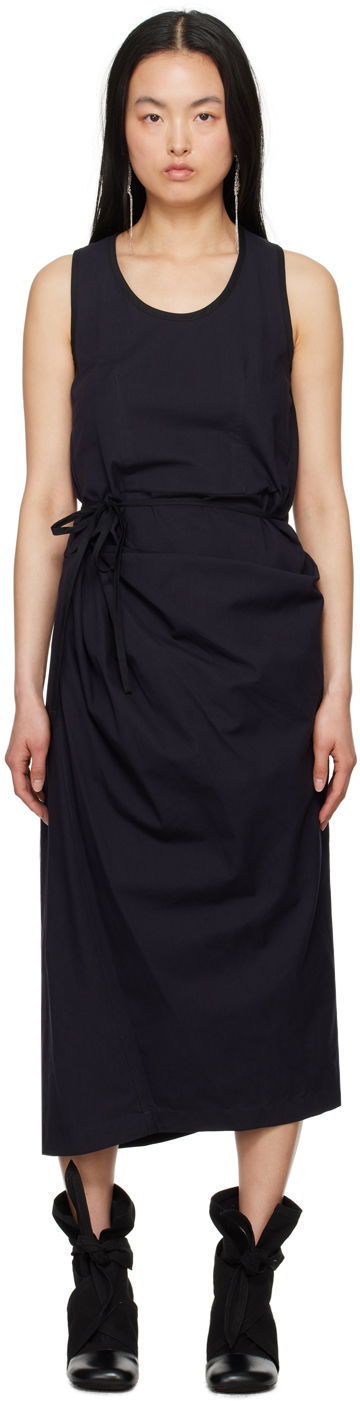 Šaty LEMAIRE Wrap Midi Dress Čierna | DR1053 LF1253, 0