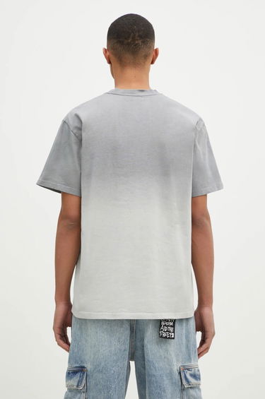 Tričko JW Anderson JW Anderson Logo Embroidery Gradient T-Shirt Šedá | JT0244.PG1551.929, 4