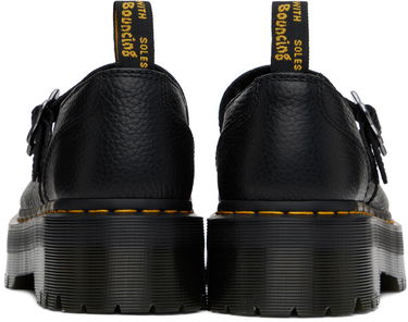 Oblečenie Dr. Martens Dr. Martens Addina Flower Buckle Leather Platform Oxfords Čierna | 27644001, 1