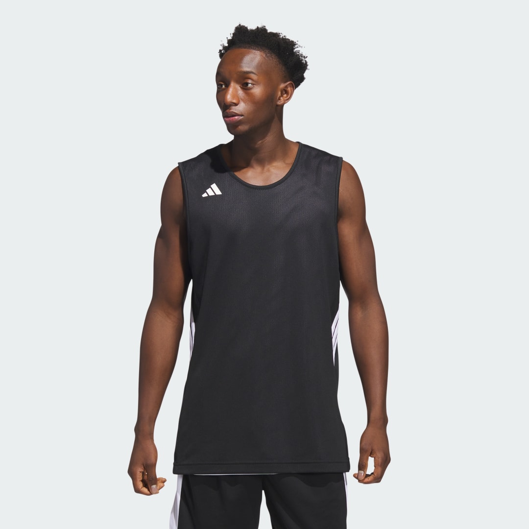 Dres adidas Performance 3G Speed Reversible Basketball Jersey Čierna | JM5094, 0