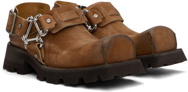 Oblečenie Acne Studios Acne Studios Leather Buckle Mules Hnedá | BD0342-, 3