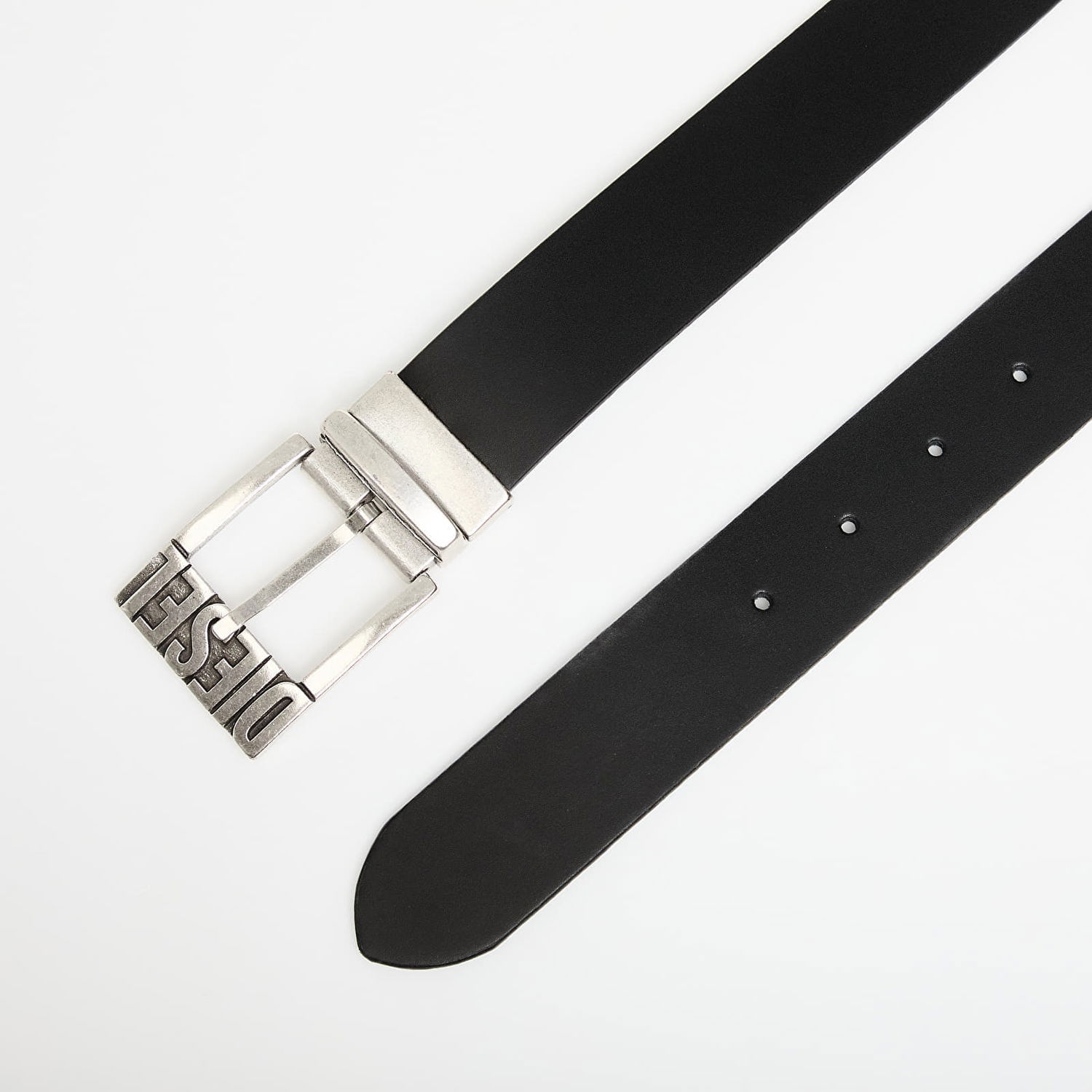 Opasok Diesel Diesel Logo Rev B-Shift II Belt Čierna | X08879_PR227 Black/ Dark Brown, 1