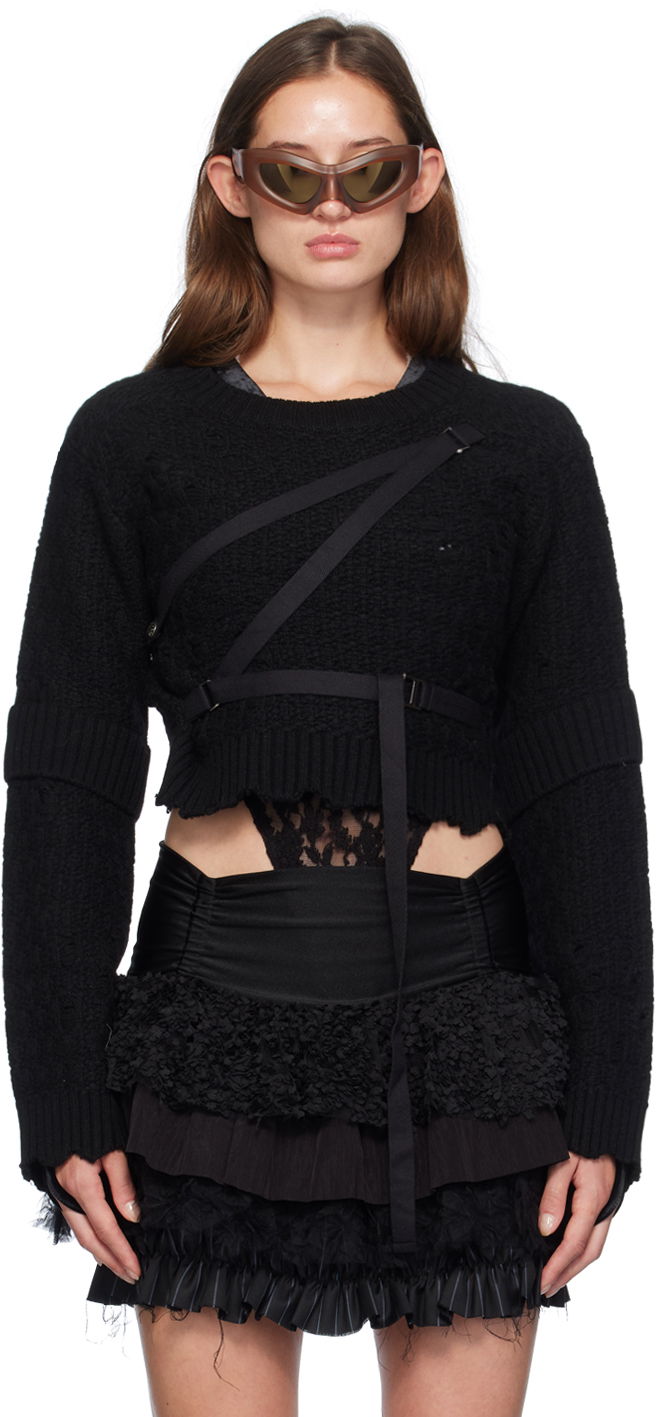 Sveter Andersson Bell Strap Sweater Čierna | atb1196w, 0