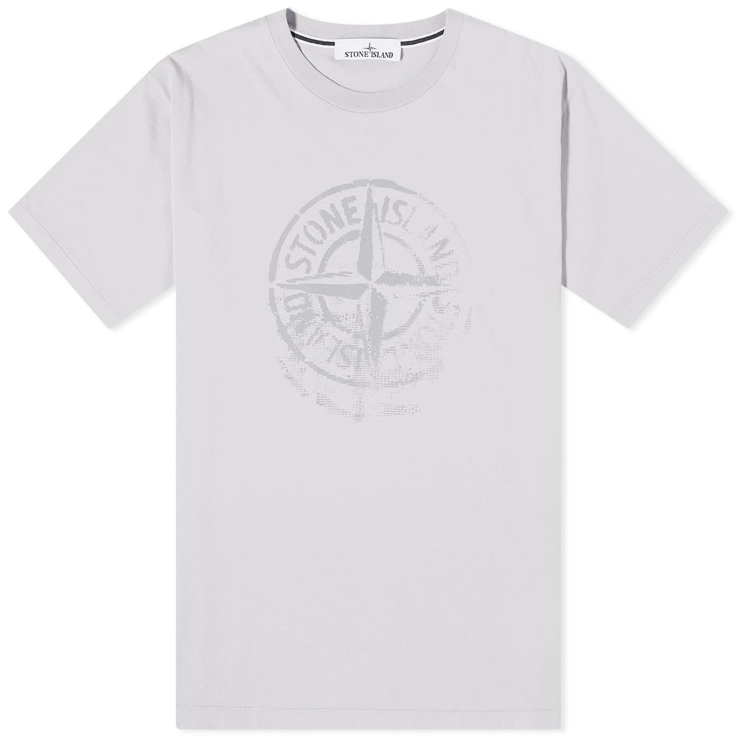 Tričko Stone Island Reflective One Badge Print T-Shirt Šedá | 80152RC87-V0064, 0