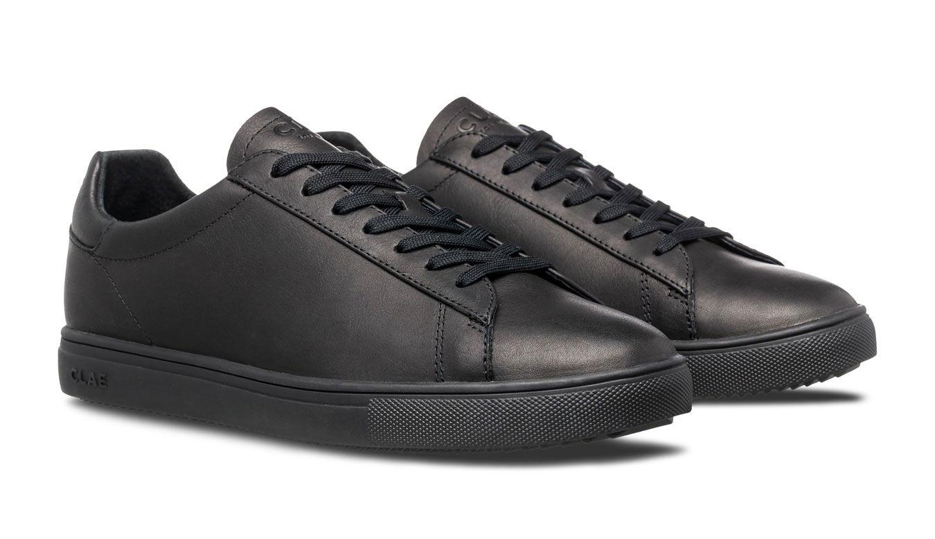 Tenisky a topánky Clae Bradley Black Water Repellent Leather Čierna | CL20CBR05-BWL, 1