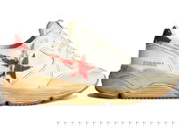 Running Sole White Red