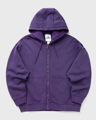 Mikina adidas Originals EQT Zip-Up Hoodie Fialová | JX1573, 1