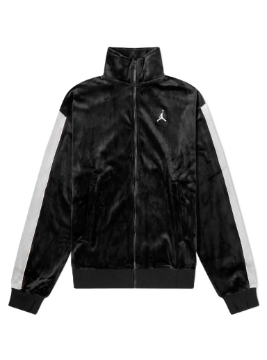 Bunda Jordan Velour Track Jacket Čierna | DV1396-010