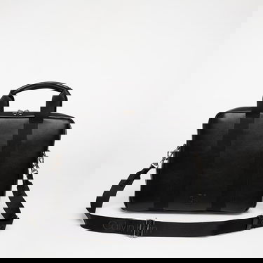 Taška cez rameno CALVIN KLEIN Calvin Klein Webbing Strap Laptop Bag Čierna | LV04D3272G UB1, 0