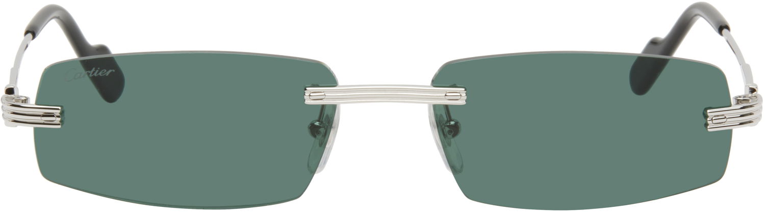 Slnečné okuliare Cartier Cartier 'Première de Cartier' Sunglasses Zelené | CT0535S-002, 0