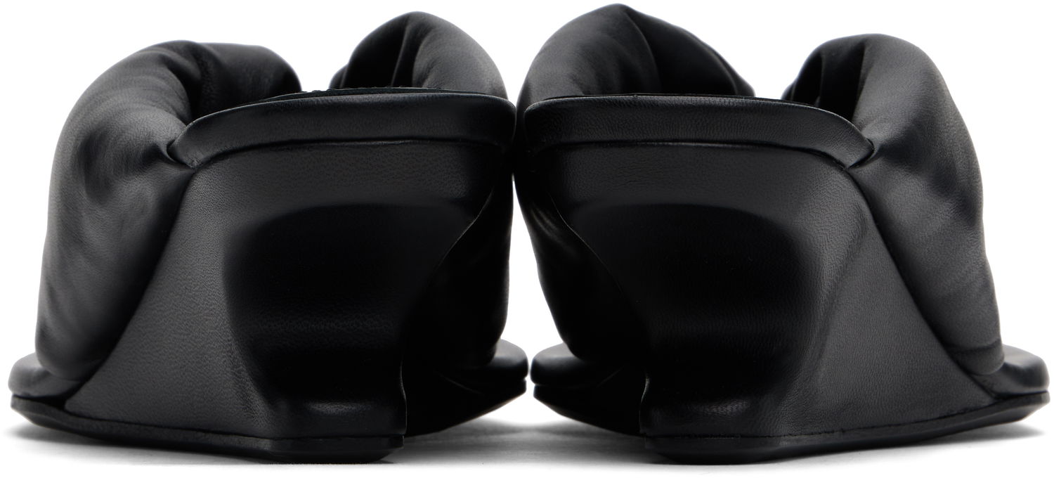 Starostlivosť o obuv Rick Owens Rick Owens Hollywood Thong Cantilever 45 Heeled Sandals Čierna | RP01E7858 LBY, 1