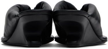 Starostlivosť o obuv Rick Owens Rick Owens Hollywood Thong Cantilever 45 Heeled Sandals Čierna | RP01E7858 LBY, 1