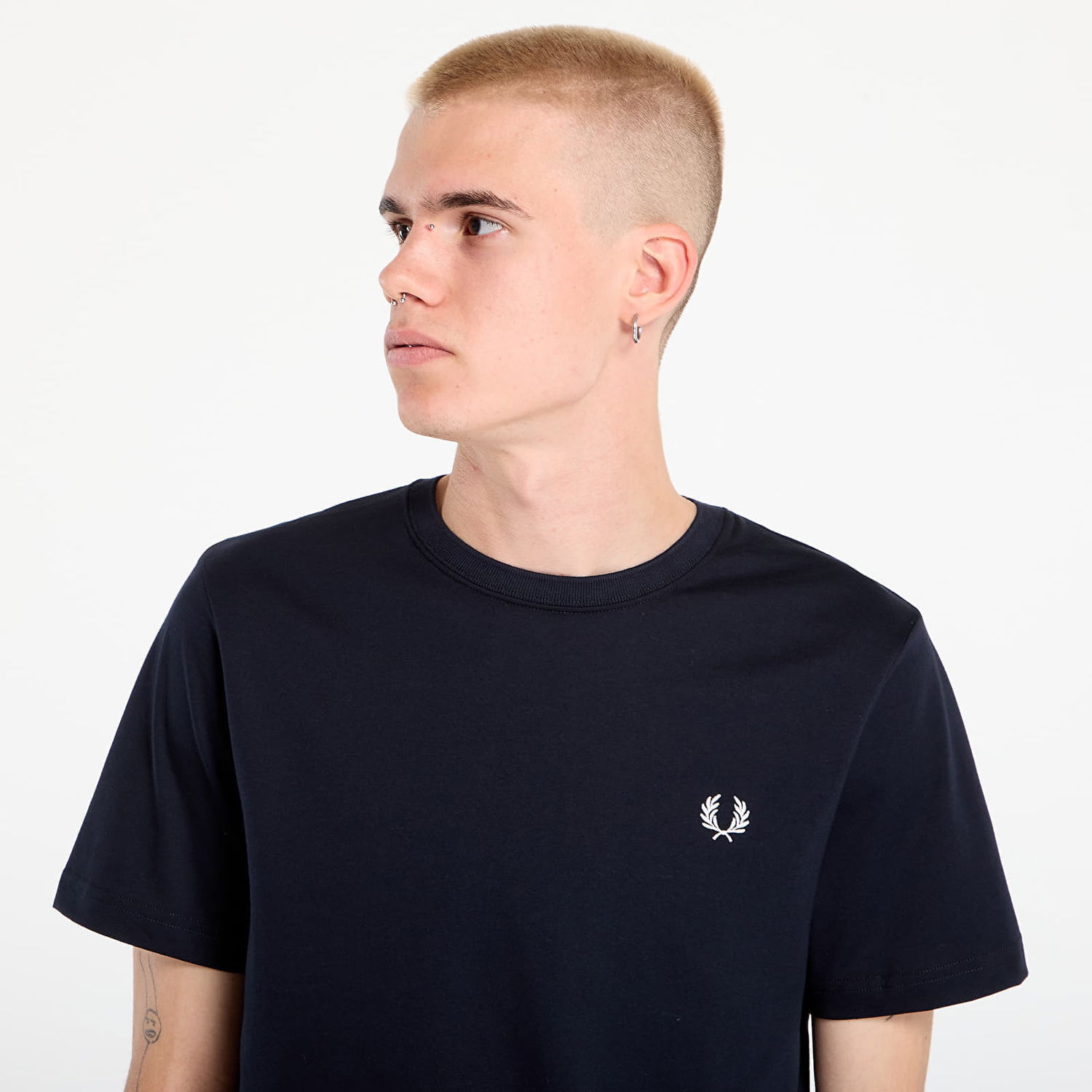 Tričko Fred Perry Fred Perry Crew Neck T-Shirt Navy | M1600V 608, 1