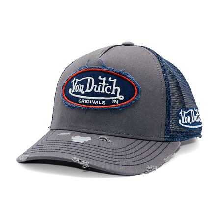 Šiltovka Von Dutch Von Dutch Kalmar Trucker Cap Šedá | VD-7030845, 0