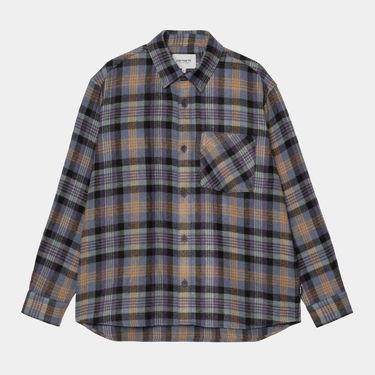 Košeľa Carhartt WIP Carhartt WIP Dern Long Sleeve Shirt Modrá | I035331_10, 0