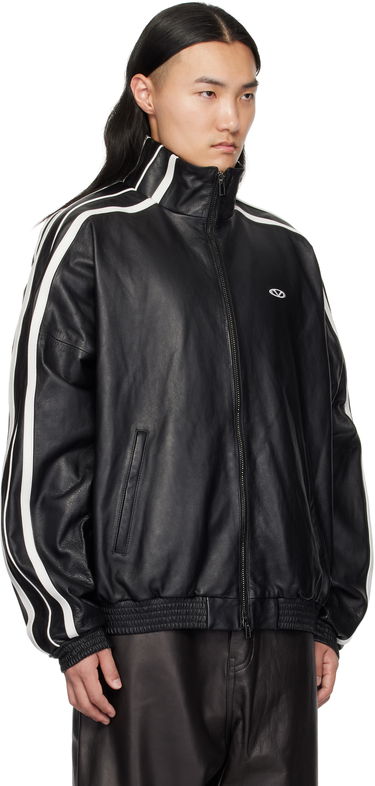 Bunda VETEMENTS Vetements Gym Leather Jacket Čierna | UA66JA290B, 1