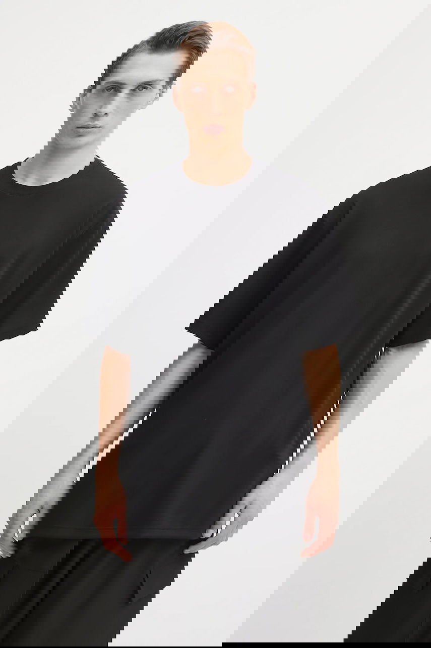 Tričko Y-3 Y-3 Premium Short Sleeve T-Shirt Čierna | JX7279, 0
