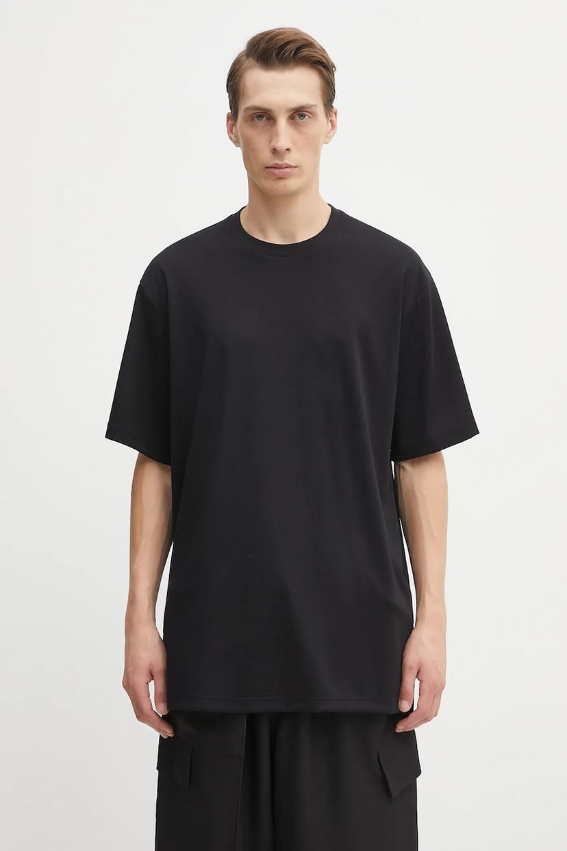Tričko Y-3 Y-3 Premium Short Sleeve T-Shirt Čierna | JX7279