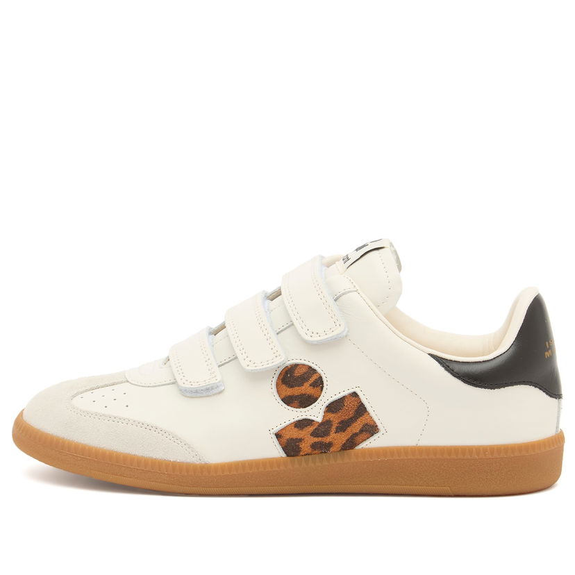 Tenisky a topánky ISABEL MARANT Beth Velcro Biela | 25ABK0013FA-C3E07S-ECLE