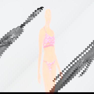 Plavky adidas Originals x Farm Rio Bikini Ružová | IA3334, 3