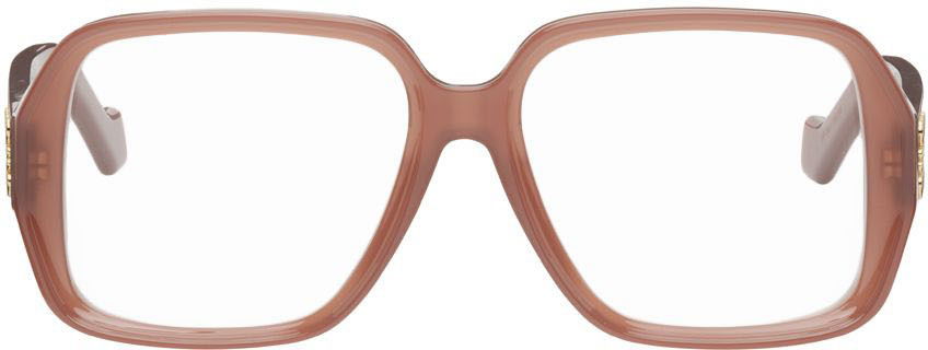 Slnečné okuliare Loewe Brown Square Glasses Hnedá | LW50041I, 0