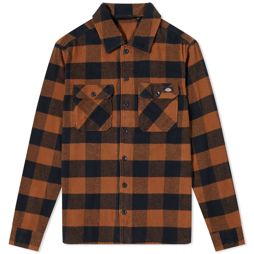 Košeľa Dickies Sacramento Check Flannel Čierna | DK0A4XDZBD01, 0