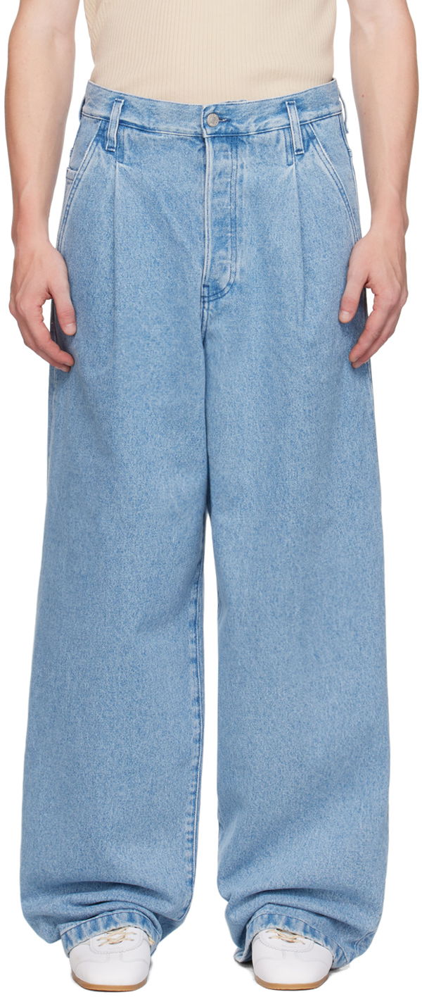 Dries Van Noten Wide Leg Jeans