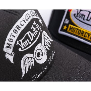 Šiltovka Von Dutch Von Dutch VD MC Trucker Cap Čierna | VD/0/CAS1/CREW8, 6